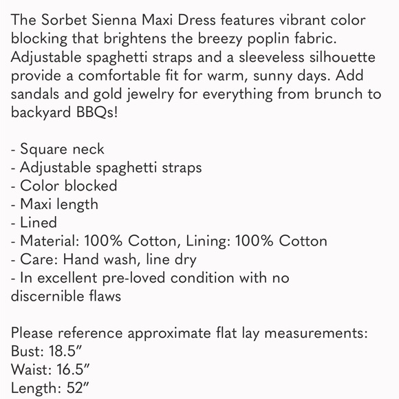 ENGLISH FACTORY Sorbet Color Block Sienna Maxi Dress - Picture 5 of 5